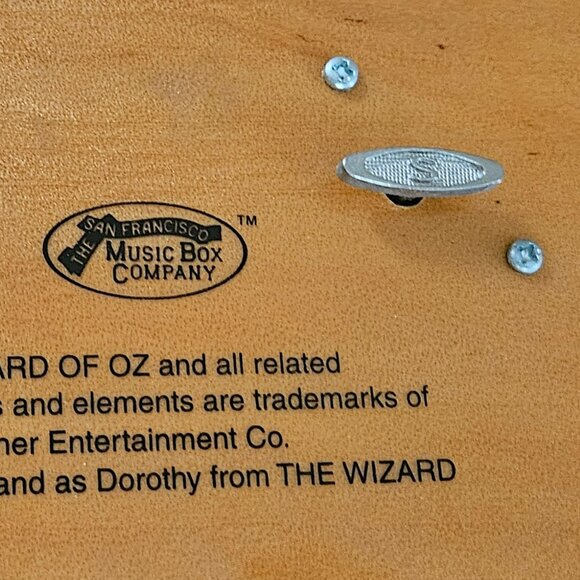 wizard of oz over the rainbow music box - Picture 5 of 6